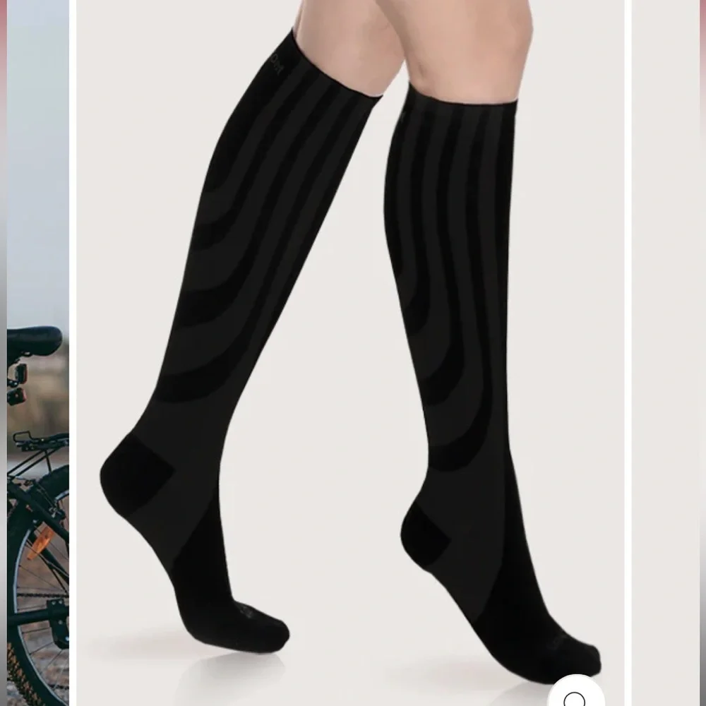Sankom‎ Patent Active Compression Socks in Black